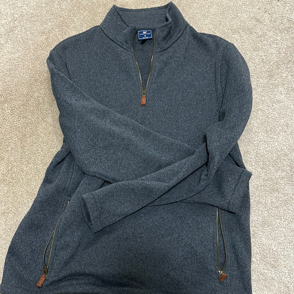 Vineyard Vines Quarter Zip Sweater